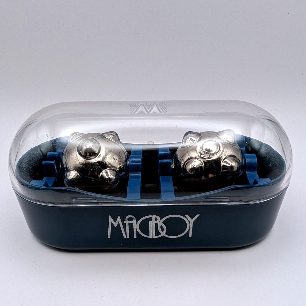 Nikken MagBoy Magnetic Therapy Massage Balls Discontinued Japan Made EUC